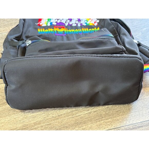 WALT DISNEY WORLD RAINBOW COLLECTIONS EMBROIDERED BACKPACK MICKEY MOUSE - Picture 12 of 13